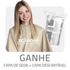 Kit Restauração instantânea de Loiros -com Capa Seda + capa Descartável de Brinde