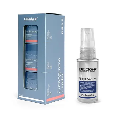 Cronograma Capilar + Night Serum de Brinde