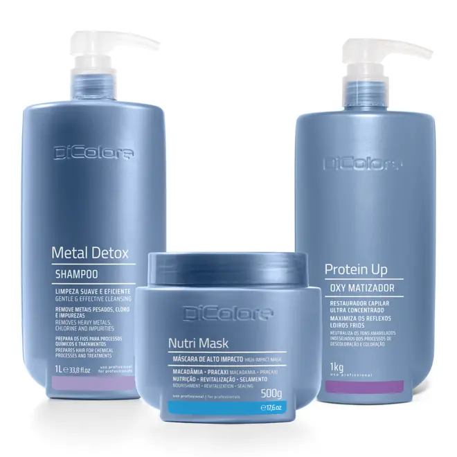 Kit Cauterização Cuticular com Matização Perolada + Capa Seda de Brinde  1